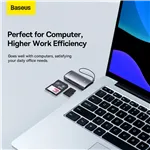 Baseus Lite Serie USB-A lettore schede grigio