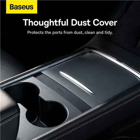 Baseus T-Space HUB for Tesla incl Cable black