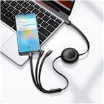 Baseus Bright Mirror 2 Series USB cavo 66W 1m nero