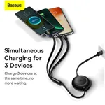 Baseus Bright Mirror 2 Series USB cavo 66W 1m nero