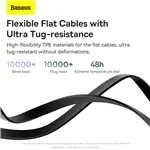 Baseus Bright Mirror 2 Series USB cavo 66W 1m nero