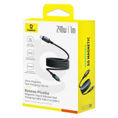 Baseus PicoGo magnetico cavo ricarica rap. USB-C 240W 1m