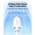 Baseus Superior Series 2 USB4 cavo dati tipo C 240W 1m