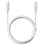 Baseus Silky Series cavo ricar. tipo C a tipo C 100W 1m bianco