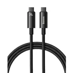 Baseus Tungsten Gold cavo ricar. tipo C 240W 1m nero