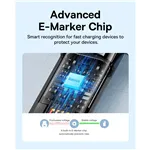 Baseus Tungsten Gold cavo ricar. cavo dati tipo C 240W 2m