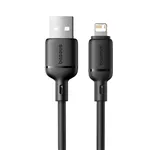 Baseus Silky Series cavo ricar. USB su iP 2.4A 1m