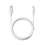 Baseus Silky Series cavo ricar. USB su iP 2.4A 1m bianco