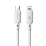 Baseus Silky Series cavo ricar. tipo C su iP 20W 2m Moon bianco