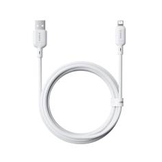 Baseus Silky Series cavo ricar. USB su iP 2.4A 2m bianco