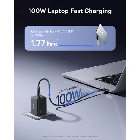 Baseus EnerFill FE11 100W EU Schwarz