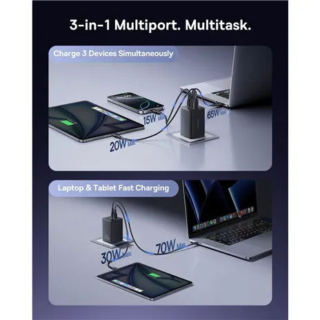 Baseus EnerFill FE11 100W EU Schwarz