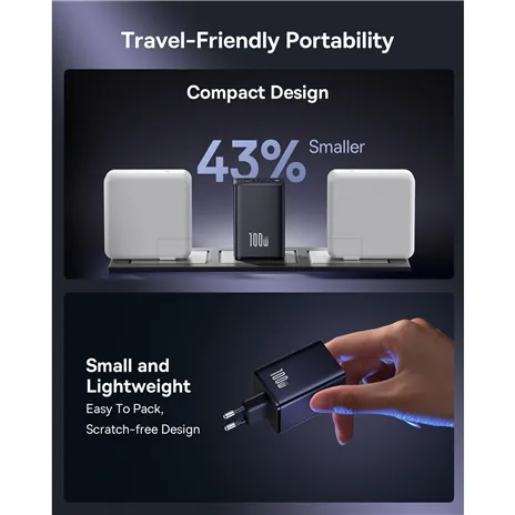 Baseus EnerFill FE11 100W EU Schwarz
