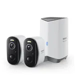Baseus Security N1 Plus Outdoor Kamera 2K 2-Cam Kit Weiß EU