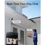 Baseus Security N1 Plus telecamera da esterno 2K bianco