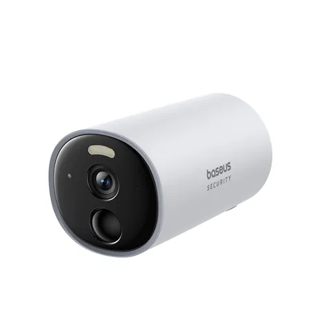 Baseus Security B1 telecamera da esterno 2K bianco