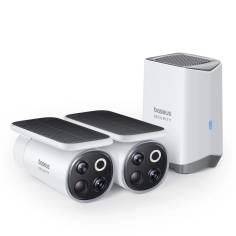 Baseus Security S1 Pro Outdoor Dual Kamera 3K Kit Weiß EU