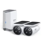 Baseus Security S1 Pro Outdoor Dual Kamera 3K Kit Weiß EU