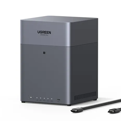 UGREEN 4-Bay Network Attached Storage DH4300 Plus EU Diskless