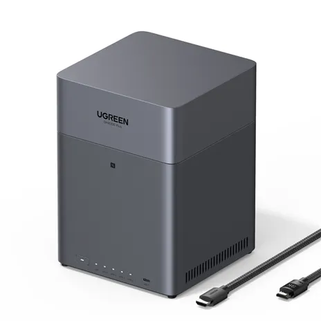 UGREEN 4-Bay Network Attached Storage DH4300 Plus EU Diskless