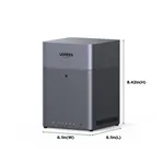 UGREEN 4-Bay Network Attached Storage DH4300 Plus EU Diskless