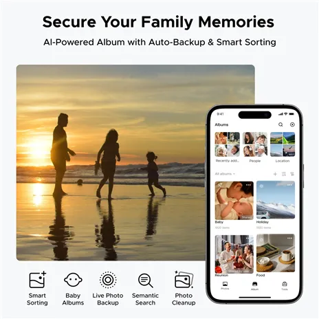 UGREEN 4-Bay Network Attached Storage DH4300 Plus EU Diskless