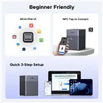 UGREEN 4-Bay Network Attached Storage DH4300 Plus EU Diskless