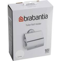 Brabantia portarotolo carta igienica Pure White 2