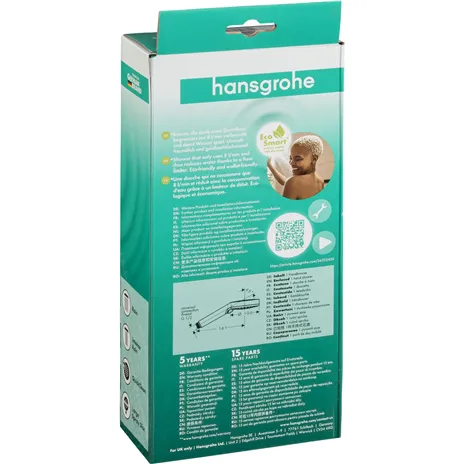 Hansgrohe Handbrause Crometta Vario EcoSmart weiß/chrom