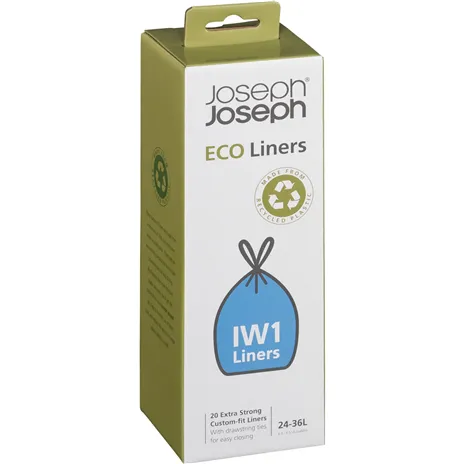 Joseph Joseph IW1 24-36L grigio sacchetti per rifiuti ricicl.