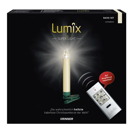 Krinner Lumix Superlight 10er Basis kit avorio