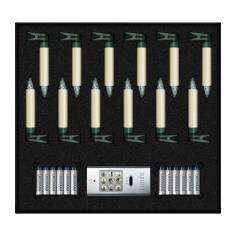 Krinner Lumix Superlight Mini 12 pcs. Basic Set Ivory