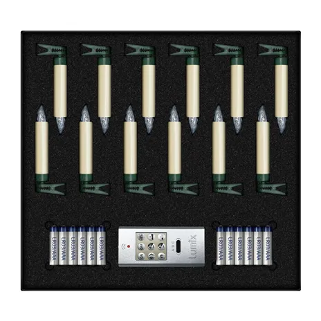 Krinner Lumix Superlight Mini 12 pcs. Basic Set Ivory