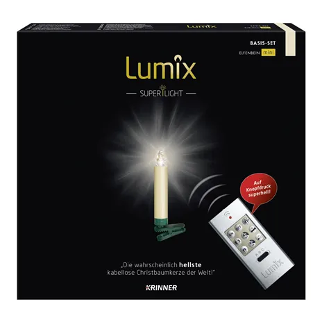 Krinner Lumix Superlight Mini 12 pcs. Basic Set Ivory