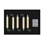 Krinner Lumix Superlight 5pz set complem. avorio