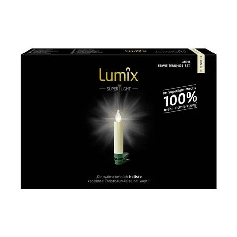 Krinner Lumix Superlight mini 6 pz set complem. avorio