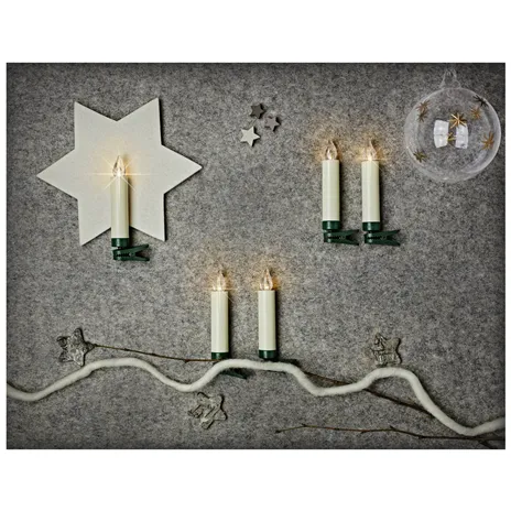 Krinner Lumix Superlight mini 6 pz set complem. avorio