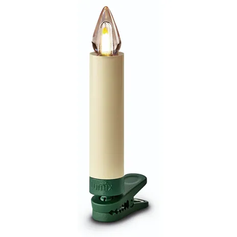 Krinner Superlight Bavaria Mini Flame 6pz set avorio