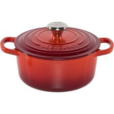 Le Creuset Signature casseruola roton. 18 cm rosso ciliegia