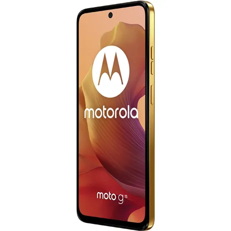 Motorola moto g15 sunrise orange