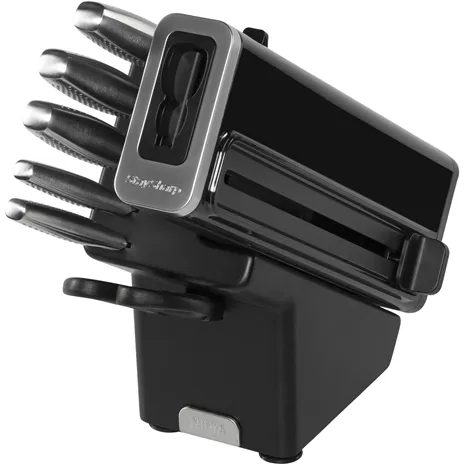 NINJA StaySharp black Knife Block with Sharpener