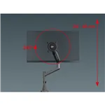 One for All supporto monitor Dynamic Single Heavy Duty DM5110