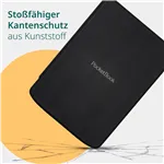 PocketBook Shell Strap Black Cover für Verse / -Pro / -Lite