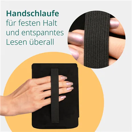 PocketBook Shell Strap Black Cover für Verse / -Pro / -Lite