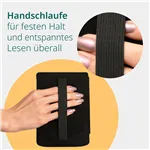 PocketBook Shell Strap Black Cover für Verse / -Pro / -Lite