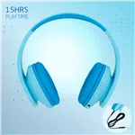 PowerLocus P2 Kids cuffie per bambini blu