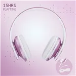 PowerLocus P2 Kids Headphones purple/white