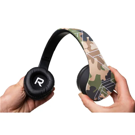 PowerLocus P2 Kids Headphones camouflage