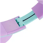 PowerLocus P2 Kids Headphones purple/turquoise with Ears