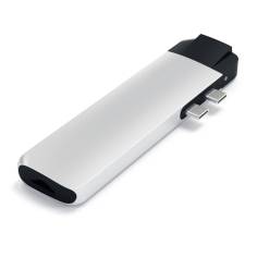 Satechi Type-C Pro Hub With Ethernet & 4K HDMI argento 2